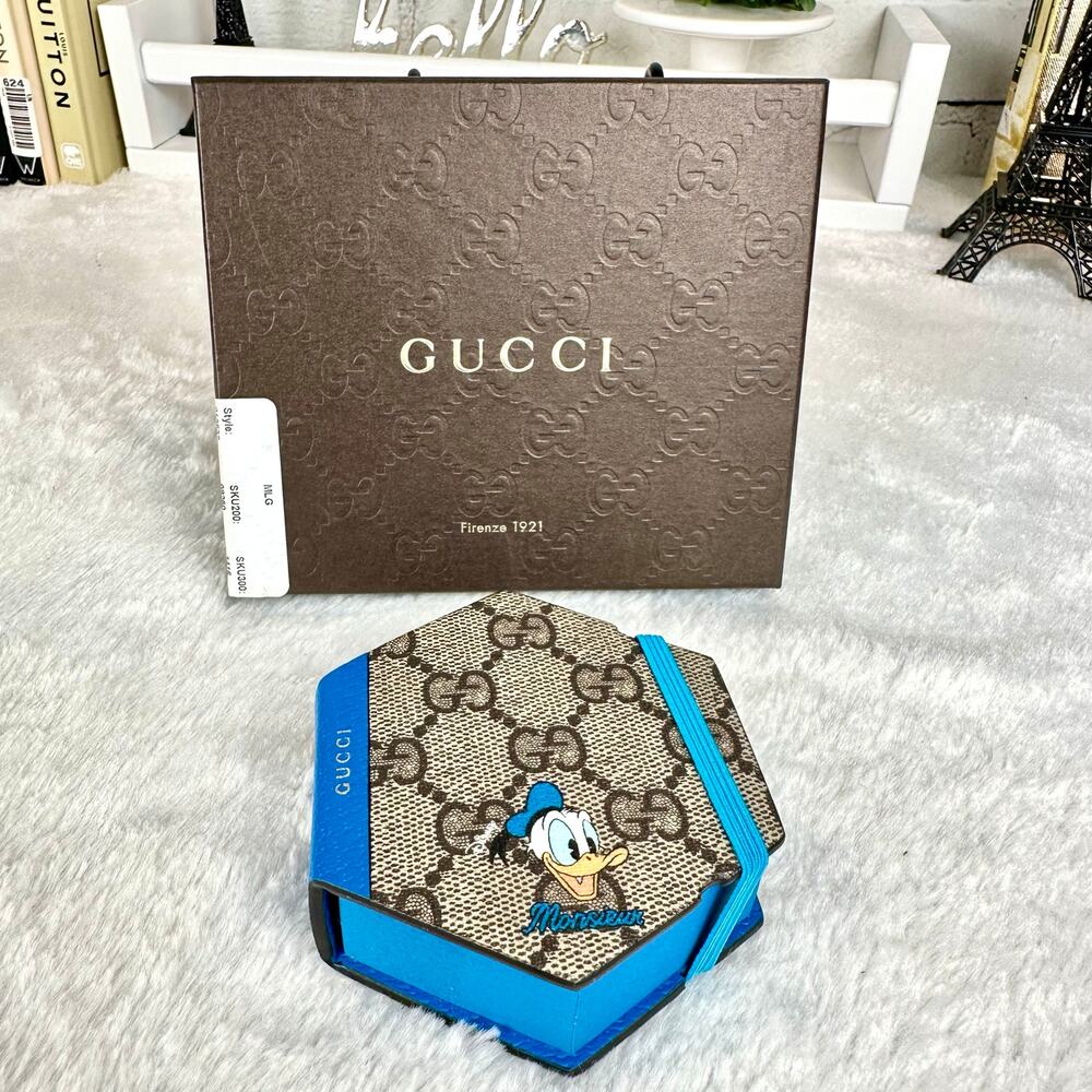 GUCCI X DISNEY Small NOTE PAD notebook. RARE! Brand New!